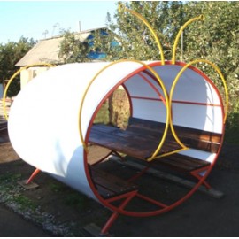 Беседка из поликарбоната